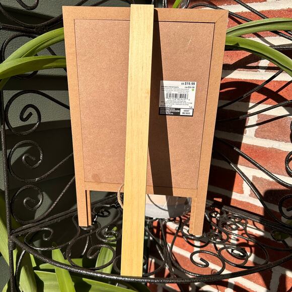 NEW Ashland 14 in. "Welcome Home" Beehive Tabletop Decor Wooden Easel Sign - Picture 4 of 9